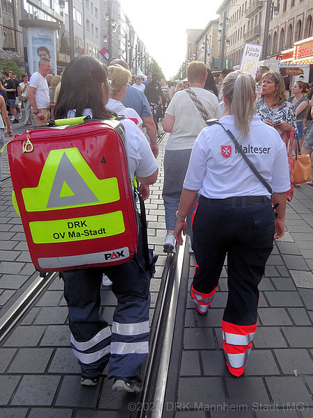 DRK und Malteser gemeinsam unterwegs